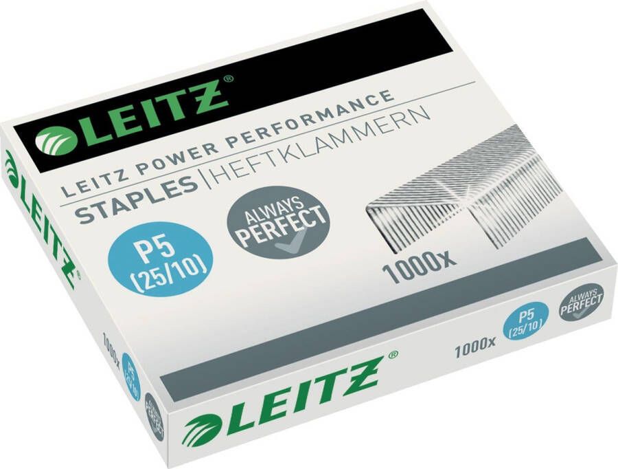 Leitz Nieten P5 25 10 verzinkt 1000 stuks