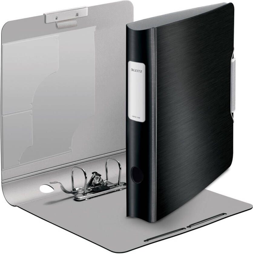 Leitz Ordner Active Style rug van 5 cm satijnzwart