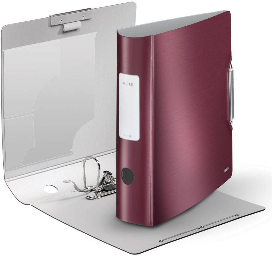 Leitz Ordner Active Style rug van 7 5 cm granaatrood