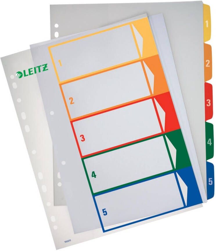 Leitz Esselte pc printbare project indexen 5 tabs
