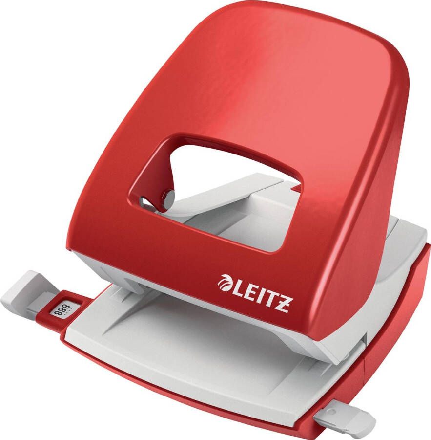 Leitz Perforator 5008 NeXXt metaal 30 vel rood