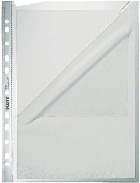 Leitz Showtas Premium links open 0.13mm PP A4 transparant 100 stuks