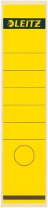 Leitz Rugetiket breed lang 62x285mm zelfklevend geel