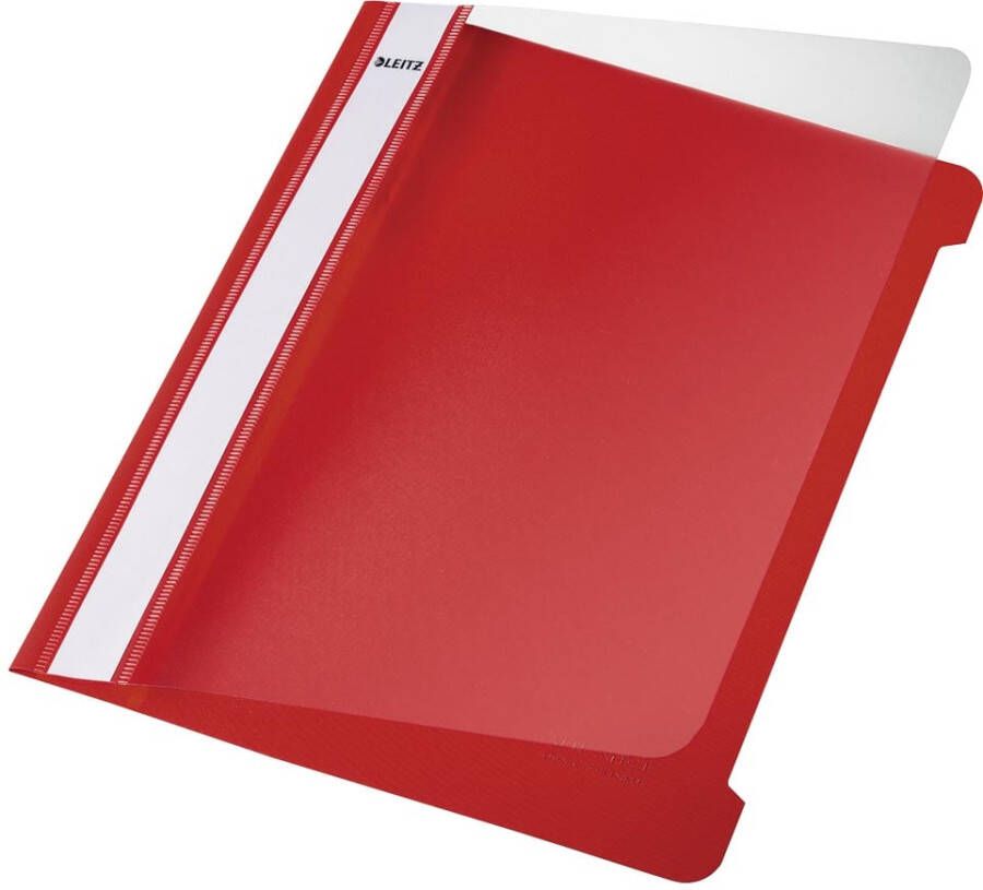 Leitz Snelhechtmap rood ft A5 doos van 25 stuks