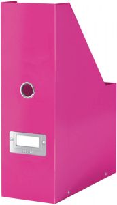 Leitz Tijdschriftcassette WOW Click en Store 95x310x245 roze