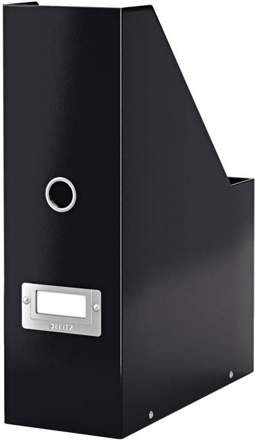 Leitz Tijdschriftencassette WOW Click & Store gerecycled karton zwart