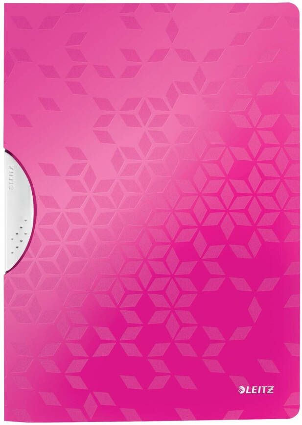 Leitz WOW klemmap Colorclip ft A4 roze