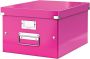 Leitz Opbergbox WOW Click &amp Store 281x200x370mm roze - Thumbnail 1