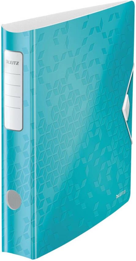 Leitz WOW ordner Active rug van 6 5 cm ijsblauw