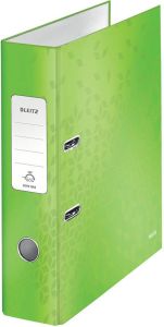 Leitz Ordner WOW 180Ã‚Â° A4 80mm karton groen