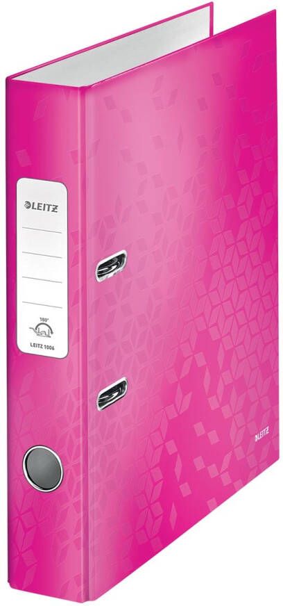 Leitz WOW ordner roze rug van 5 2 cm