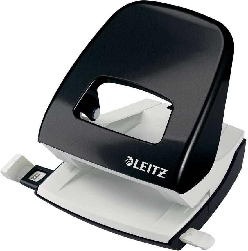 Leitz WOW perforator 30 blad zwart op blister