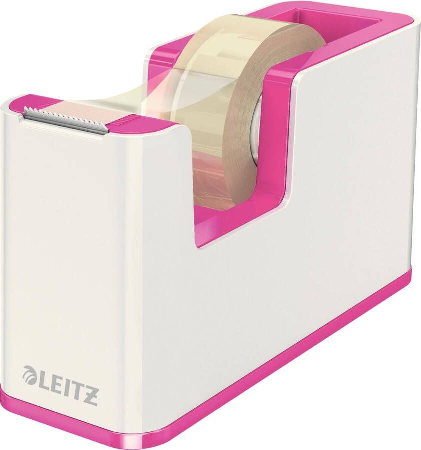 Leitz Plakbandhouder WOW wit roze