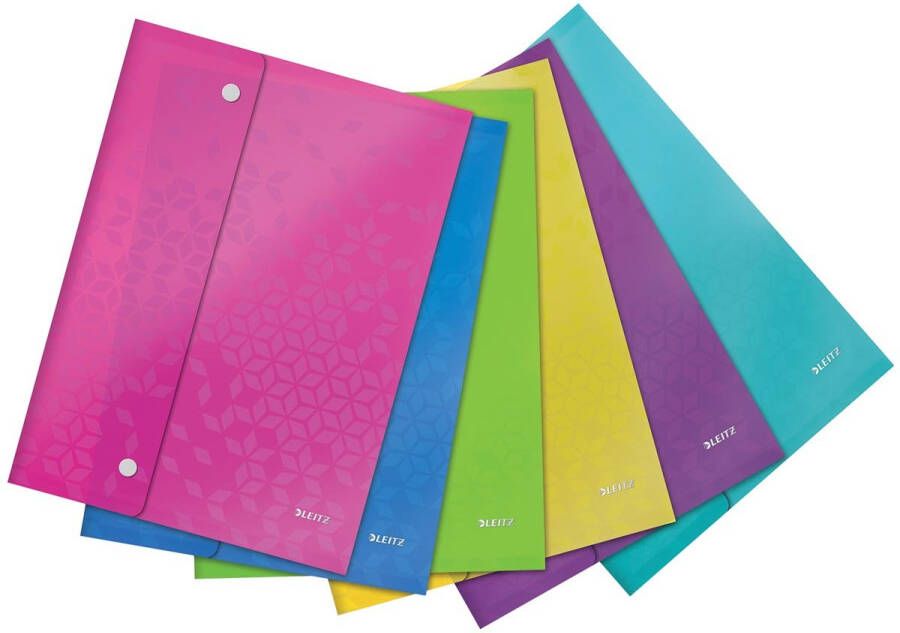 Leitz WOW projectomslag A4 uit PP geassorteerde kleuren