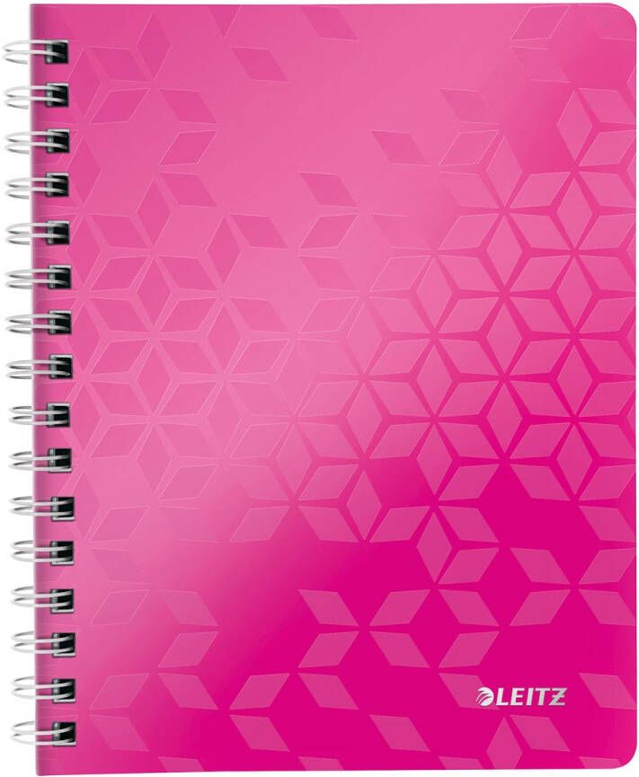 Leitz WOW Notitieboek A4 Gelijnd Spiraalgebonden met PP kaft