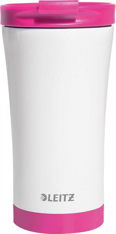 Leitz WOW Thermos koffiebeker inhoud 380 ml roze