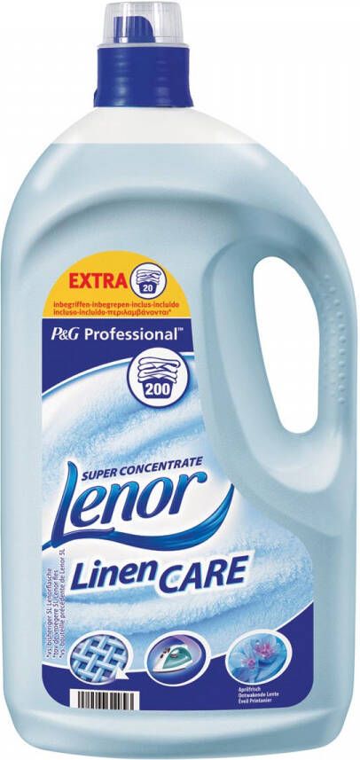 Lenor Professional wasverzachter zeebries 200 wasbeurten flacon van 4 liter