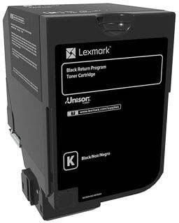 Lexmark Return Program toner CS72x 3.000 pagina&apos;s OEM 74C20K0 zwart
