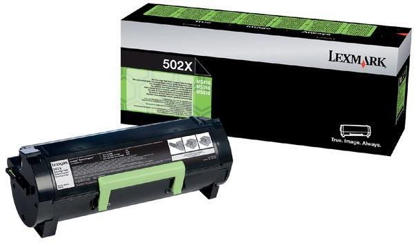 Lexmark toner return program 502X 10.000 pagina&apos;s OEM 50F2X00 zwart