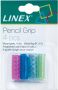 Linex pen en potlood grip blister van 6 stuks - Thumbnail 1