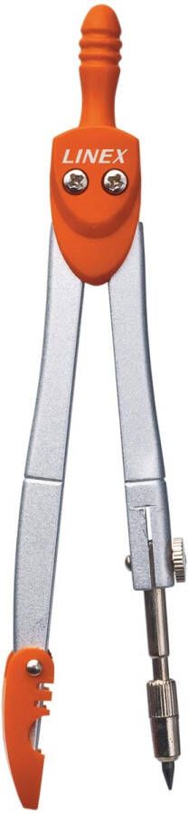Linex schoolpasser 950 3 -delig in een ophangdoosje in geassorteerde kleuren