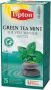 Lipton Tea Company Lipton thee Green Tea Mint pak van 25 zakjes - Thumbnail 1