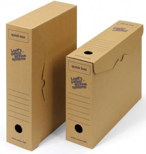 Loeffs Loeff&apos;s achiefdoos Quick box 335x240x80 mm Pak van 50 stuks