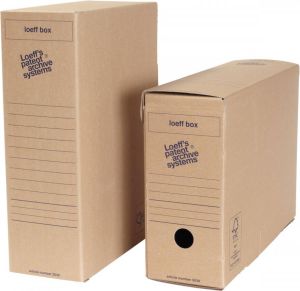 Loeffs Loeff&apos;s Box ft 37 x 26 x 11 5 cm bruin pak van 50 stuks
