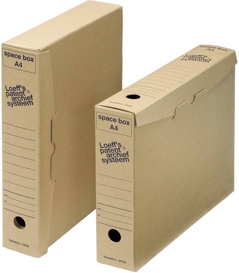 Loeffs Loeff&apos;s archiefdozen Space box Ft 320 x 240 x 60 mm pak van 50 stuks