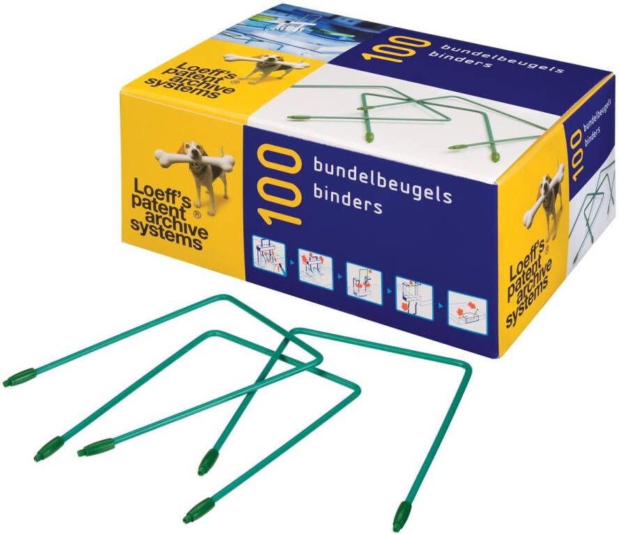 Loeffs Loeff&apos;s bundelbeugel lengte: 100 mm doos van 100 stuks
