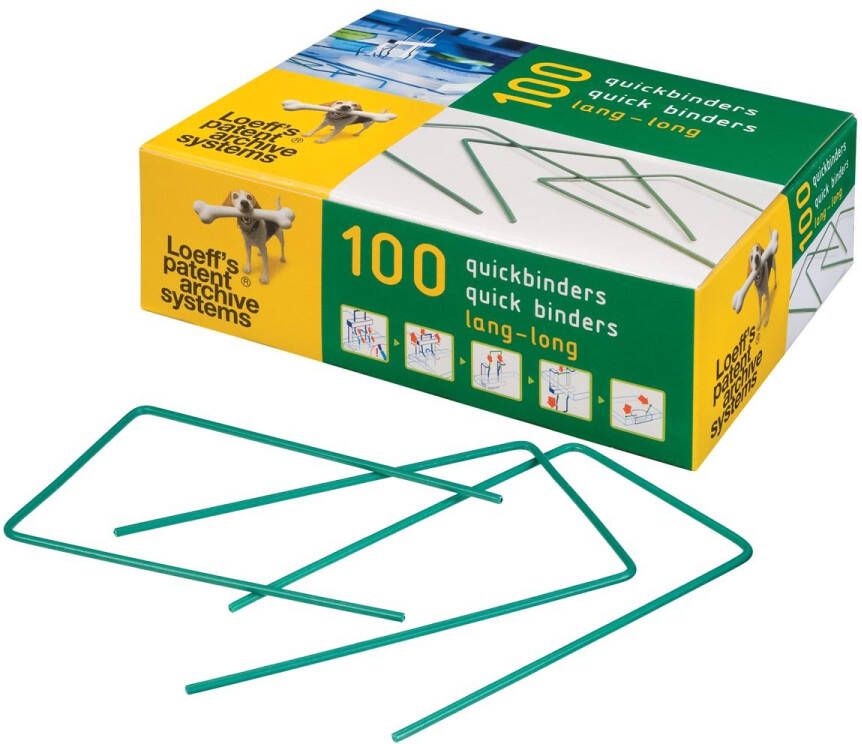 Loeffs Loeff&apos;s quickbinder Lengte 140 mm Doos 100 stuks