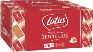Lotus speculoos doos van 400 individeel verpakte stuks