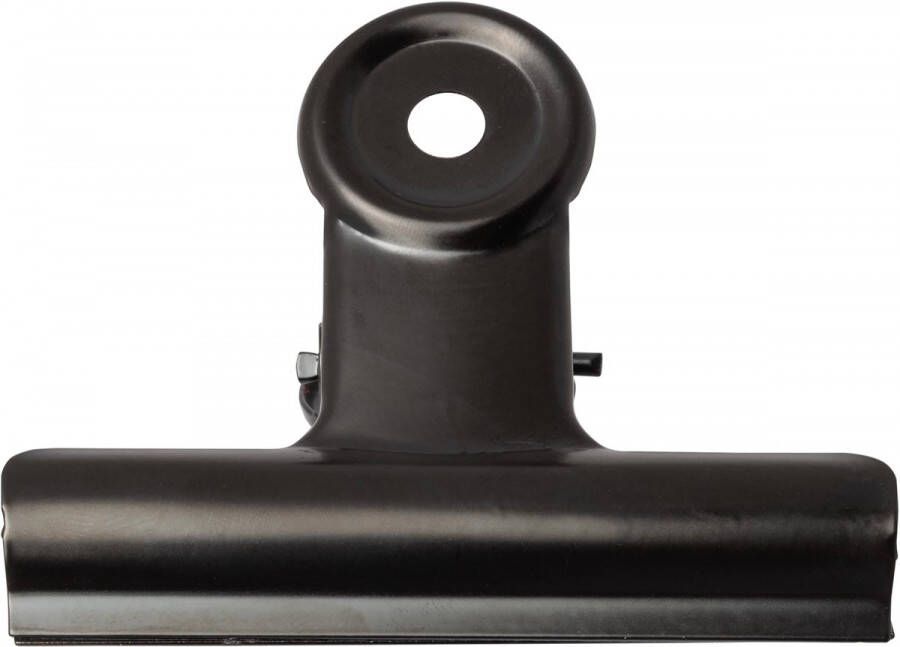 LPC Bulldogclip 38 mm zwart doosje van 10