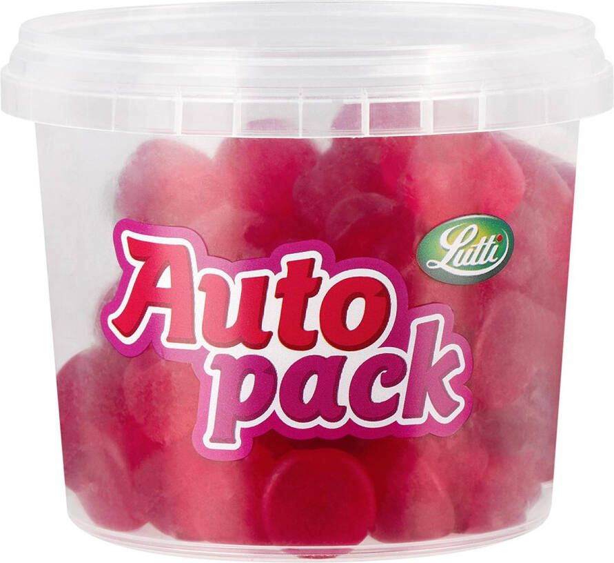 Lutti autopack snoep poepkes doos van 200 g