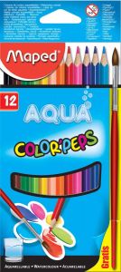 Maped Aquarelpotlood Color&apos;Peps Aqua 12 potloden