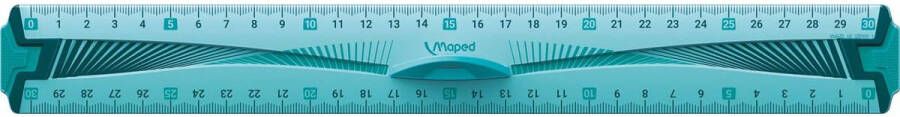 Maped decimeterlat Flex driedubbele decimeter 30 cm