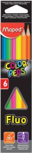 Maped driehoekig kleurpotlood Color&apos;Peps Fluo