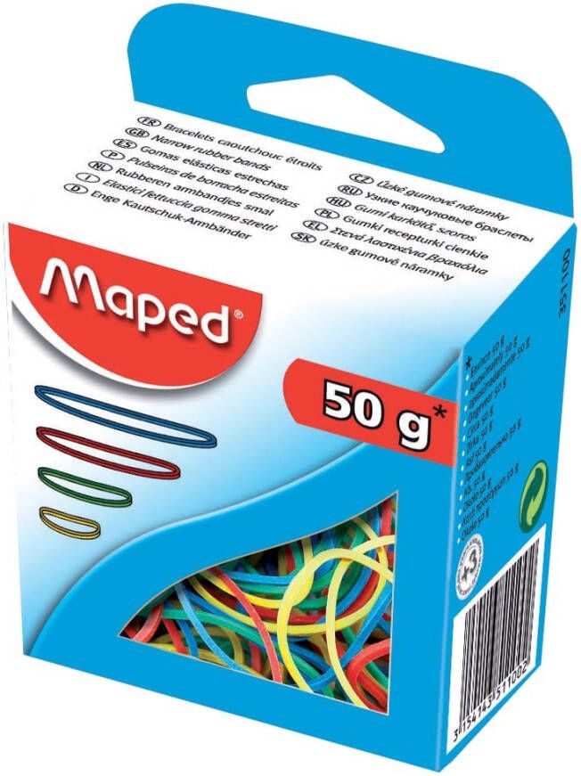 Maped elastieken doos van 50 g
