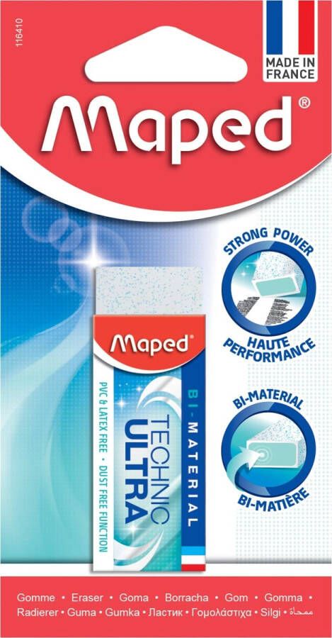 Maped gom Technic Ultra blister met 1 stuk