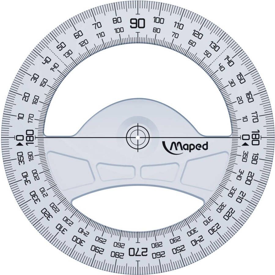 Maped KOMPASROOS 120MM POLYSTYROL TRANSPARANT