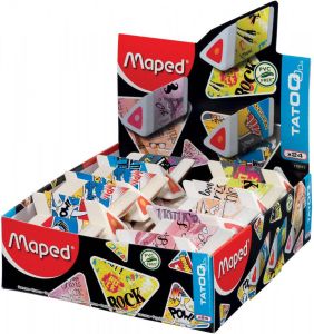 Maped gum Tatoo Pyramide doos van 24 stuks