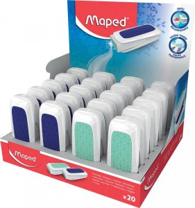 Maped gum Technic Ultra Protection display van 20 stuks in geassorteerde kleuren