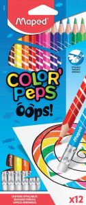Maped kleurpotlood Color&apos;Peps Oops 12 potloden in een kartonnen etui