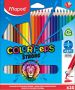Maped kleurpotlood Color&apos;Peps Strong 24 potloden in een kartonnen etui - Thumbnail 1
