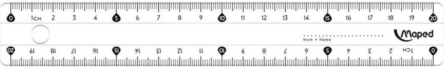 Maped lat Essentials 146 20 cm dubbele graduatie