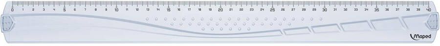 Maped Liniaal Geometric 40cm transparant
