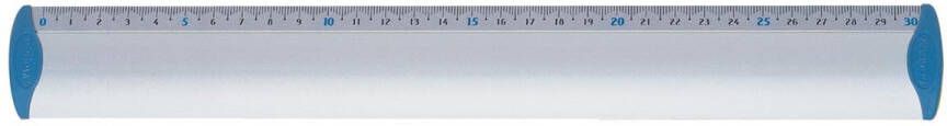 Maped lat uit geanodiseerd aluminium 30 cm