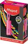 Maped markeerstift Fluo&apos;Peps Classic roze - Thumbnail 1