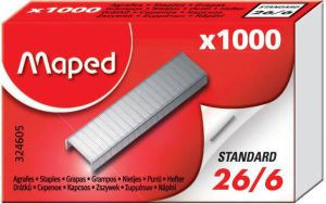 Maped Office Maped nietjes 26 6 doos van 1.000 nietjes