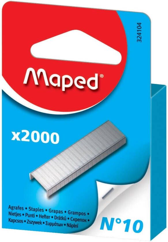 Maped Office Maped nietjes nr 10 doos van 2.000 nieten